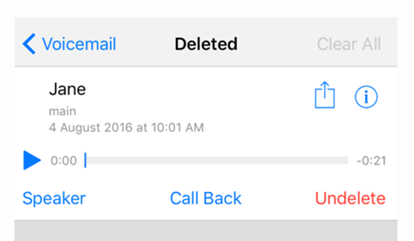 3 Ways To Quickly Recover Deleted Voicemails On IPhone 7 6s 6 5 5s